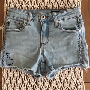 AG Jeans Girl’s Embroidered Short